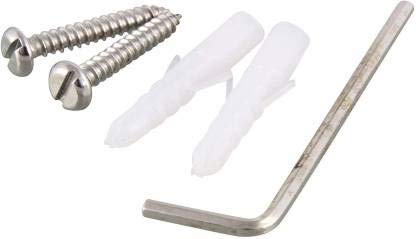 Stainless Steel Self Adhesive Round Towel Ring | No Drilling Wall Mounted Bathroom Accessories | Durable Napkin Hand Towel Holder for Kitchen, Wash Basin, Home and Hotels (Chrome Finish)