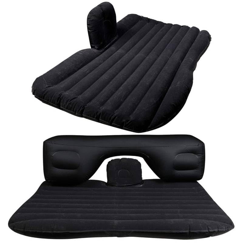 Premium Inflatable Car Back-Seat Travel Mattress with Pillows – Universal Fit