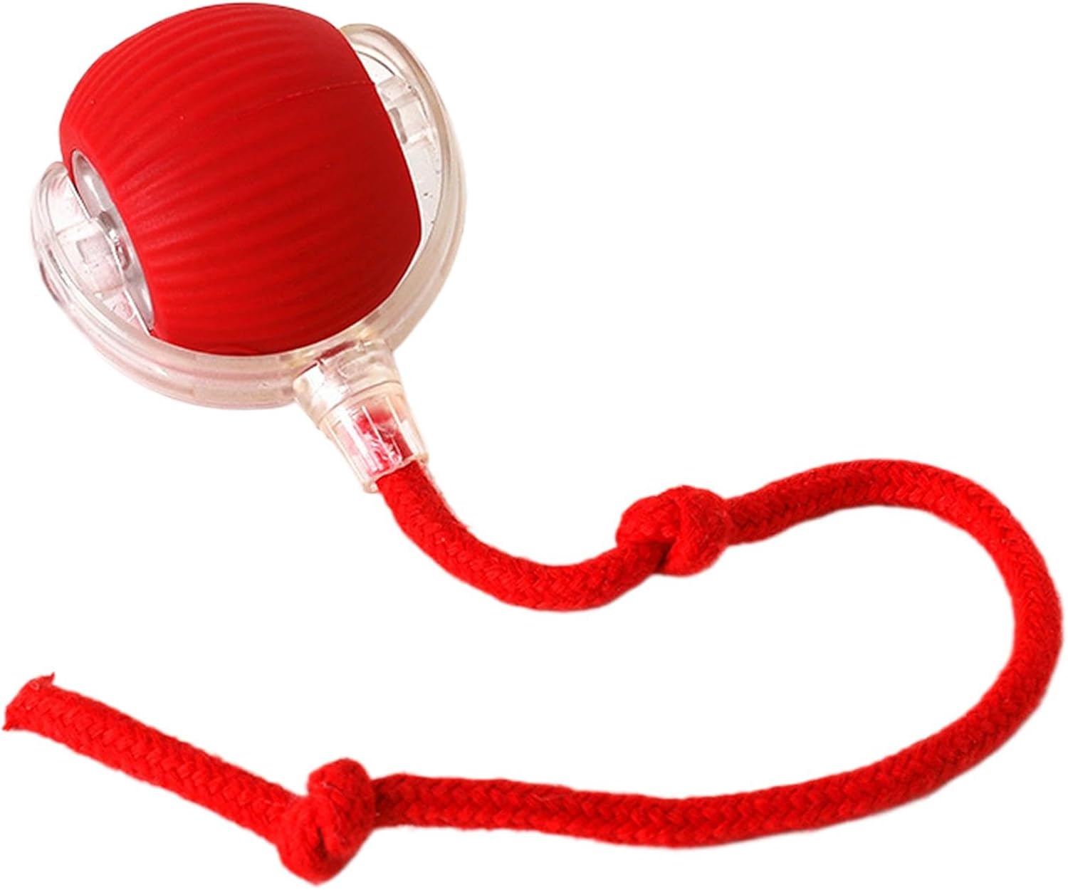 ZUCUR Interactive Cat Rope Ball Toy – Fun Rolling Training Ball for Active Cats & Kittens