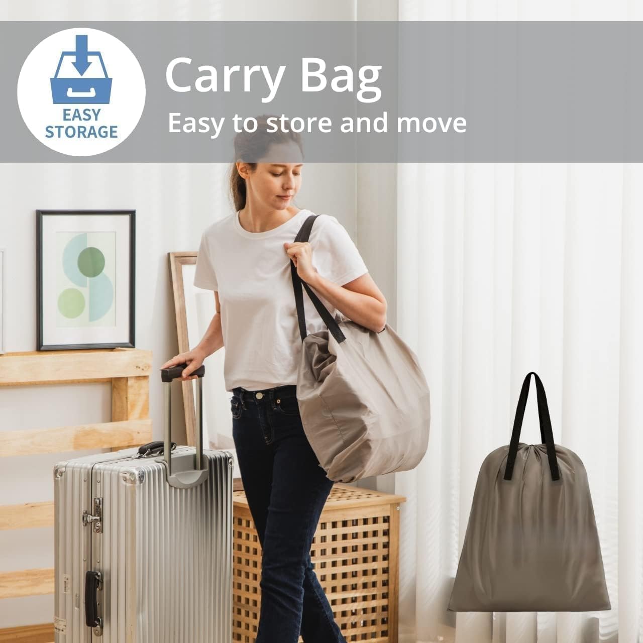 Single Air Bed with Built-in Pump | Inflatable Mattress for Home, Camping & Travel | Quick Self-Inflation