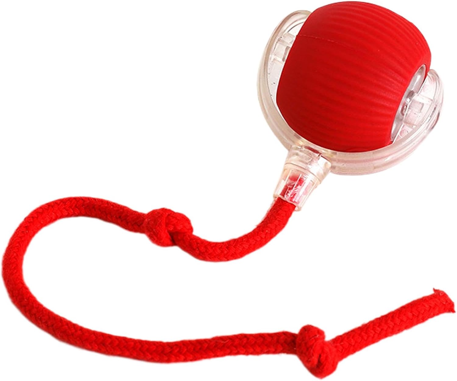 ZUCUR Interactive Cat Rope Ball Toy – Fun Rolling Training Ball for Active Cats & Kittens