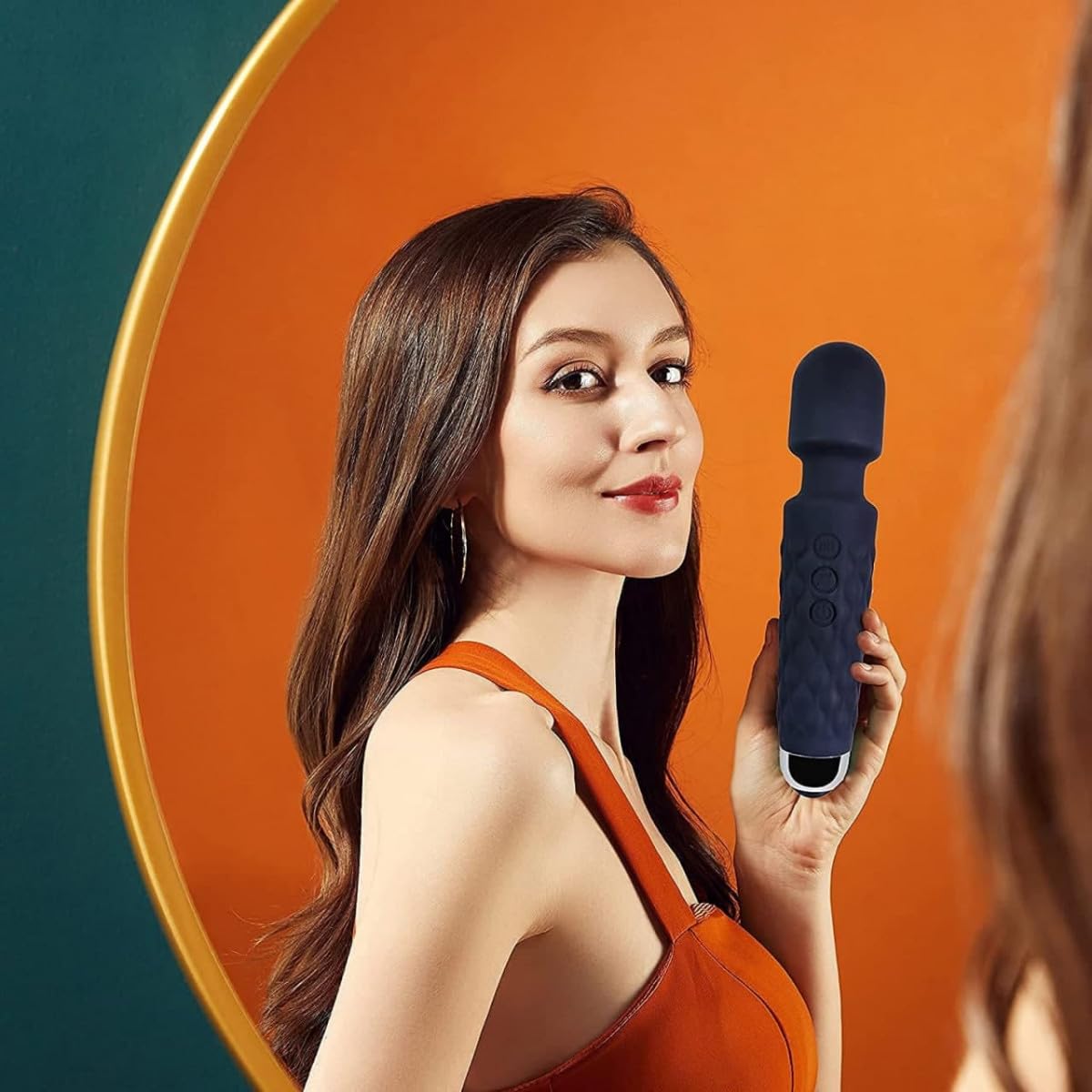 Personal Handheld Body Massager – Multi-Speed Rechargeable Full-Body Relaxation Wand