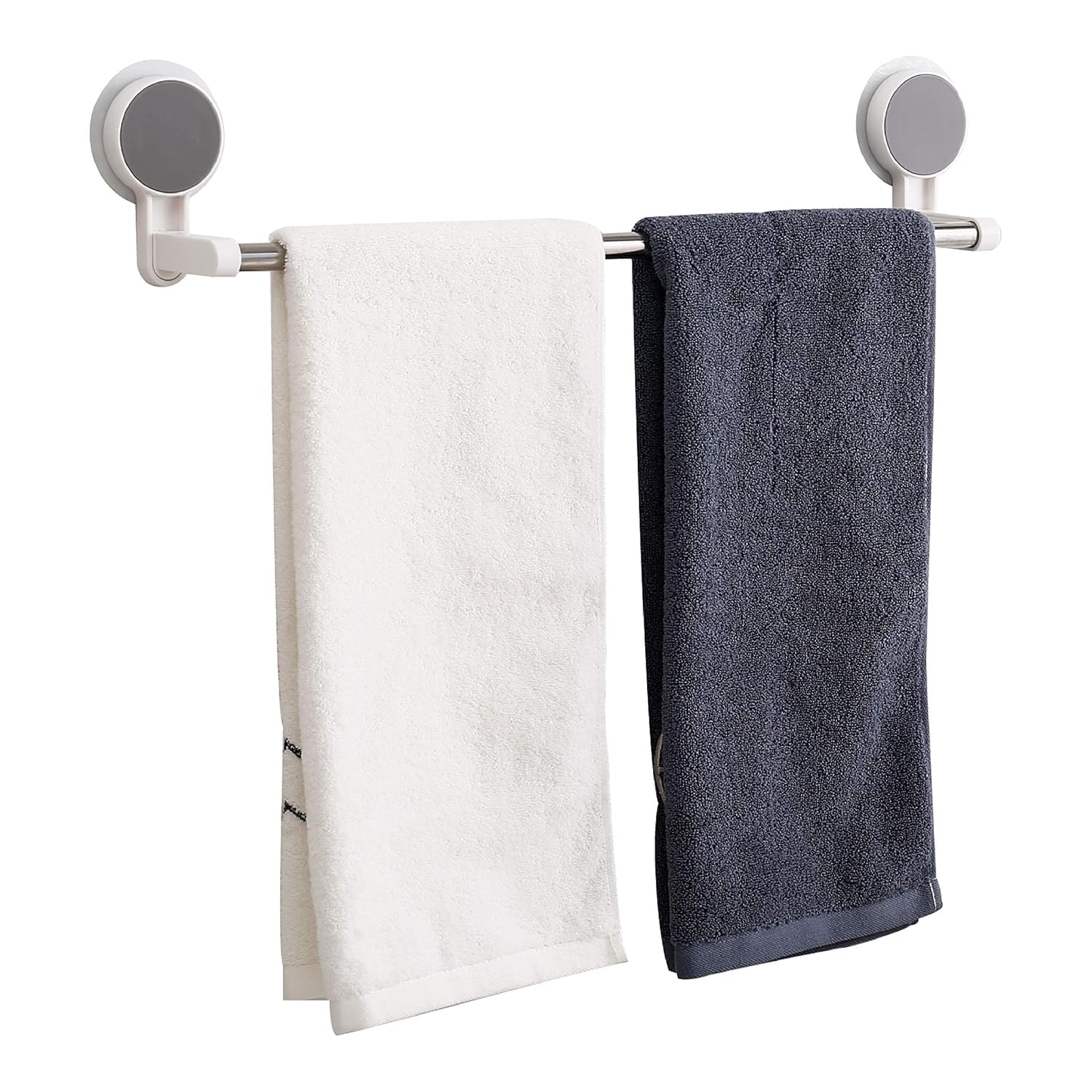 ZUCUR Towel Holder in Bathroom Hangers for Clothes Towel Stand Towel Napkin Holder Wall Mounted Self Adhesive