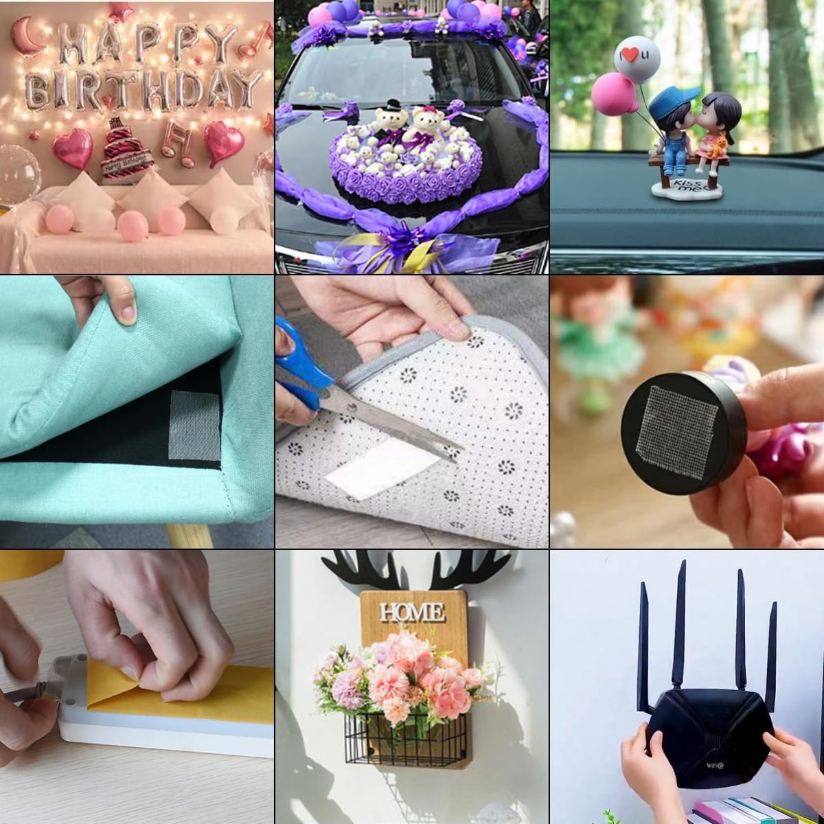 ZUCUR Heavy Duty Double-Sided Carpet Tape | Non-Slip Rug Gripper for Floors & Carpets