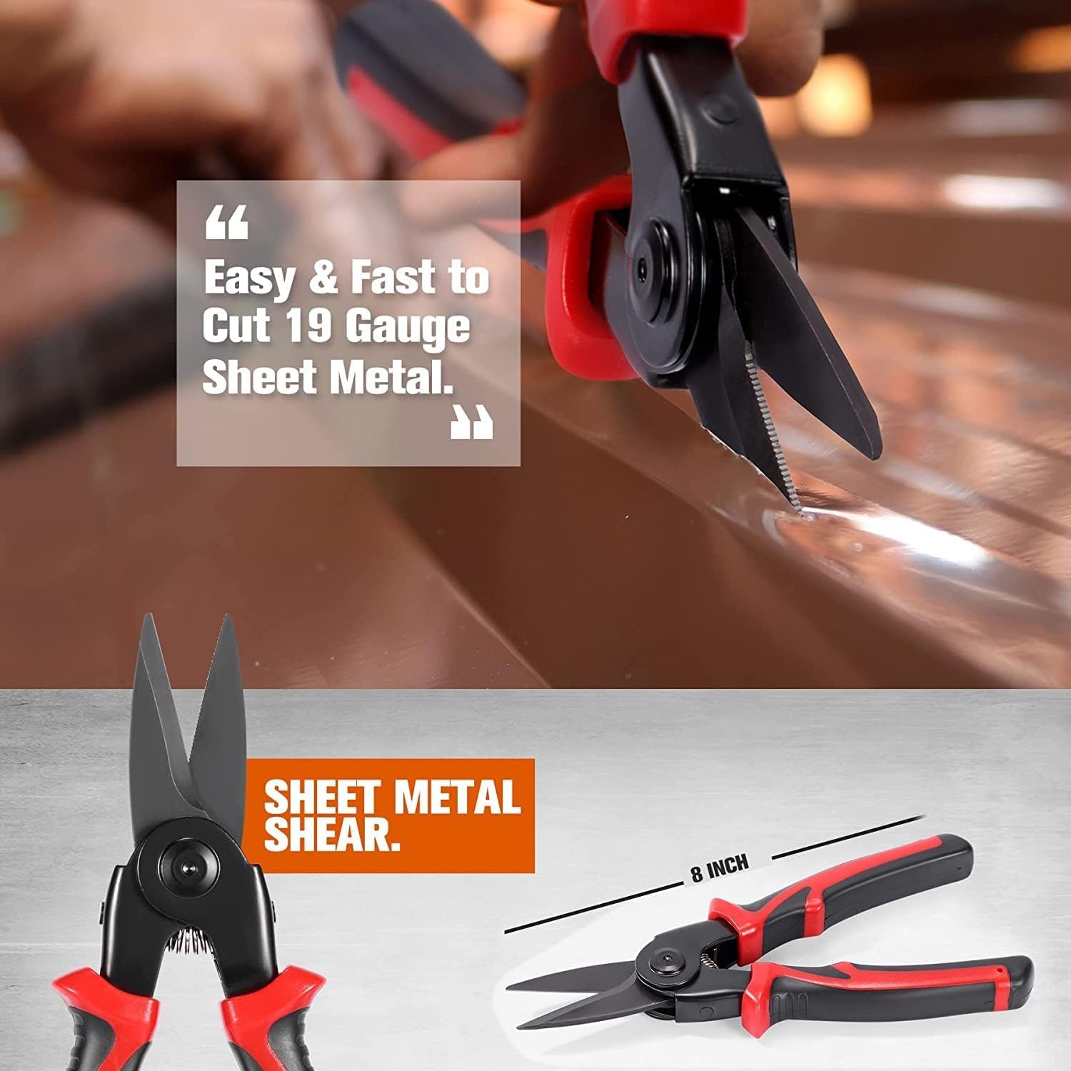 ZUCUR All in 1 Multifunction Stainless Steel Wire Stripper Wire Crimping Tool Wire Cutter, Wire Crimper Cable Stripper