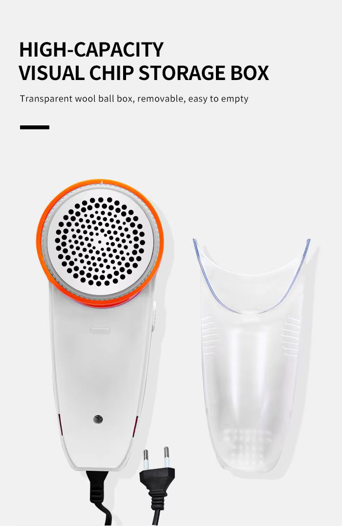 ZUCUR Wool Ball Tnimmer Epilator Easy To Carry And Clean Three Knife Net Electric Lint Remover Clothes Shaver For Sweaters Woolen Clothes Blankets Jackets Sofas Curtains