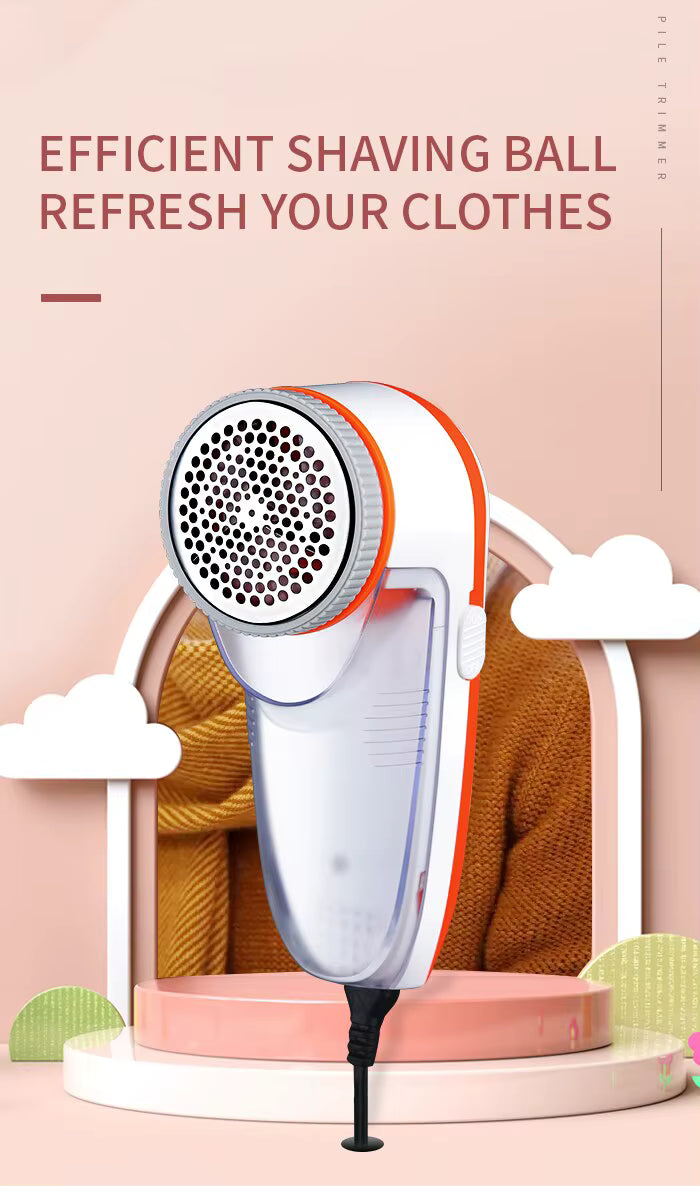 ZUCUR Wool Ball Tnimmer Epilator Easy To Carry And Clean Three Knife Net Electric Lint Remover Clothes Shaver For Sweaters Woolen Clothes Blankets Jackets Sofas Curtains