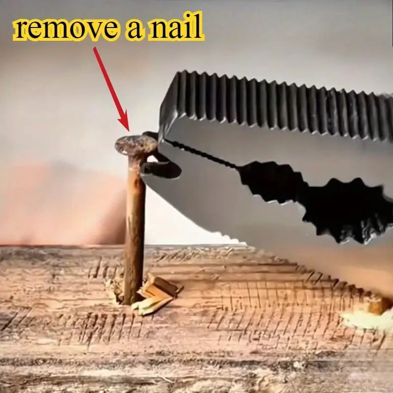 ZUCUR 8-in-1 Heavy-Duty Multifunction Pliers – Nail Puller, Wire Stripper, Crimper & Wrench Tool