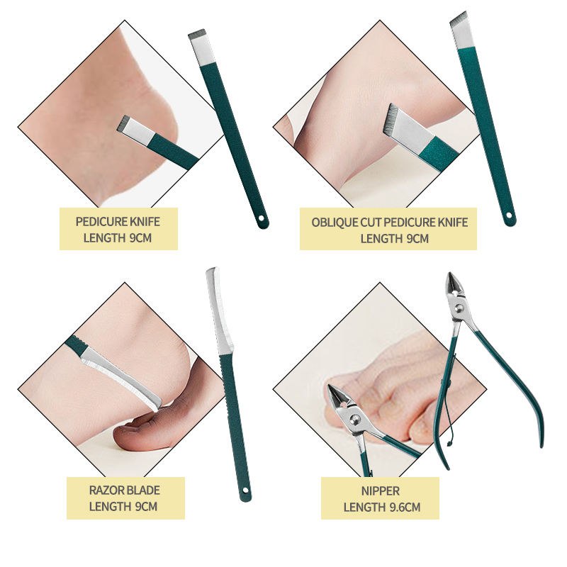 ZUCUR 18-in-1 Professional Manicure & Pedicure Kit – Nail Care Grooming Set with Premium Case